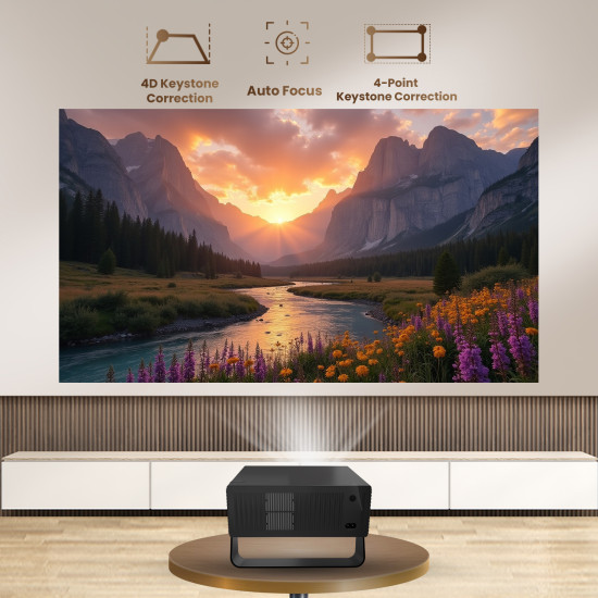 Wzatco Yuva Blaze , Android 13.0, Native 1080P Projector Wzatco Yuva Blaze , Android 13.0, Native 1080P Projector