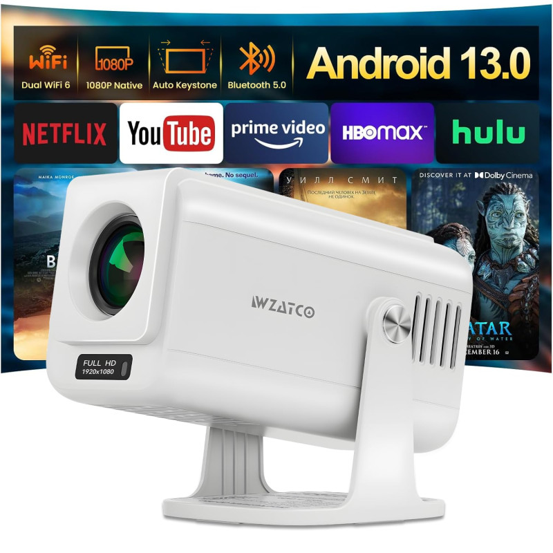 Wzatco Yuva Go Pro Native 1080P Projector